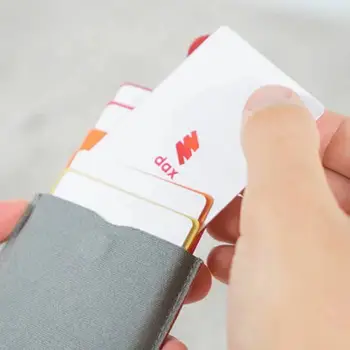 2020 Novo DAX V2 Mini Kartico sim Slim Prenosni Papir Držalo Potegnil Design Moške Denarnice Barve Pobočju 5 Kartic Kratek Denar ženske Torbici