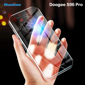 Za Doogee S96 Primeru Ultra Tanek Jasno, Mehko TPU Ohišje Pokrov Za Doogee S96 Pro Couqe Funda