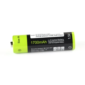 ZNTER NOVO baterijo ! 10pcs ZNTER 1,5 V AA 1700MAH li-litij-polymer li-ionska baterija za polnjenje z USB polnjenje linija