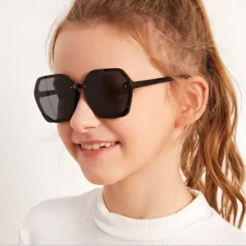 2021 Otroci sončna Očala Srčkan Poligon osebnost sončna Očala UV400 Plastičnih Šport sončna Očala Za Baby Dekleta Fantje Očala Oculos
