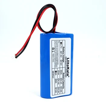 Liitokala 3,7 V 18650 Litij-ionska Baterija 6000mAh Ribolov LED Luči Bluetooth Zvočnik 4,2 V Sili DIY baterije s PCB