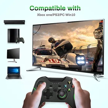 Gamepad Konzole Brezžični Krmilnik Enhanced Gamepad Za Xbox Eden/ Ena S/ One X/ En Elite/ PS3/ Windows 10 | Dual Vibracij