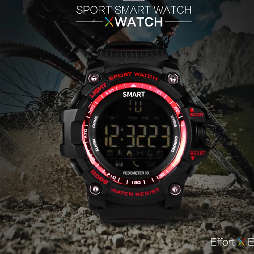 Šport Pametno Gledati EX16 Strokovno Nepremočljiva Šport Spremljanje Pedometer Klic Sporočilo, Opomnik dolgo Pripravljenosti Smartwatch X-gledanje