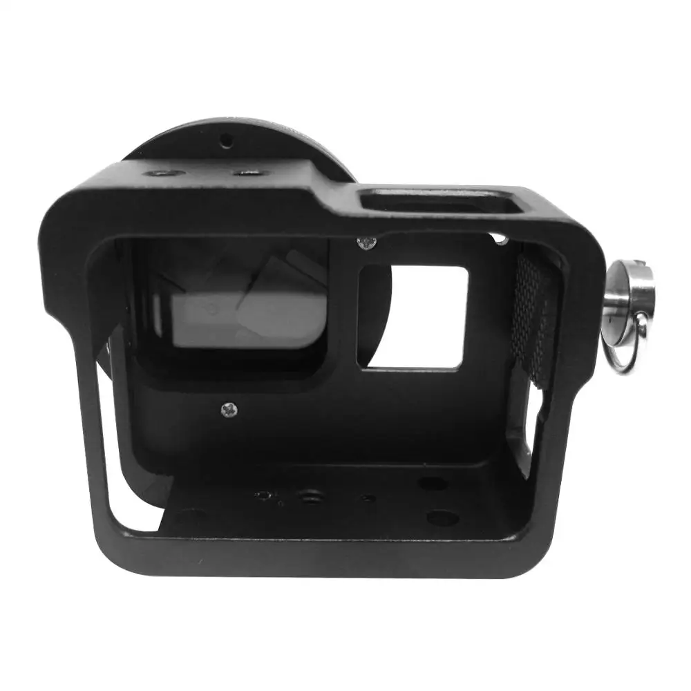 BGNing CNC Aluminija Zlitine Zaščitne Primeru Kletko za GoPro Hero 7 6 5 Črna z 52 mm UV Leče Kletko za Go Pro Junak 7 6 dodatna Oprema