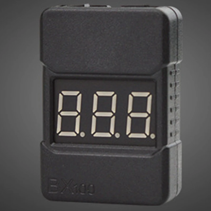 6 KOS BX100 1-8 ZA Lipo Baterije Napetost Tester/ Nizke Napetosti Zumer Alarm/ Napetost Akumulatorja Checker z Dual Zvočniki
