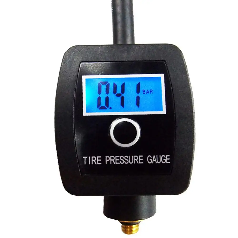 Natančen digitalni prikaz pnevmatike številko za prenosne kolesom merilnik tlaka v pnevmatikah