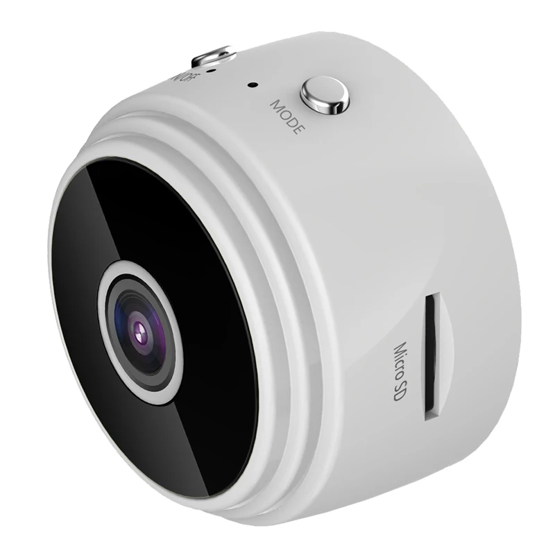 A9 720P Aluminijeve Zlitine Brezžični WiFi, Mini Kamera 90° širokokotni IP Security Nadzor Night Vision Camera Malo Zvezde APP