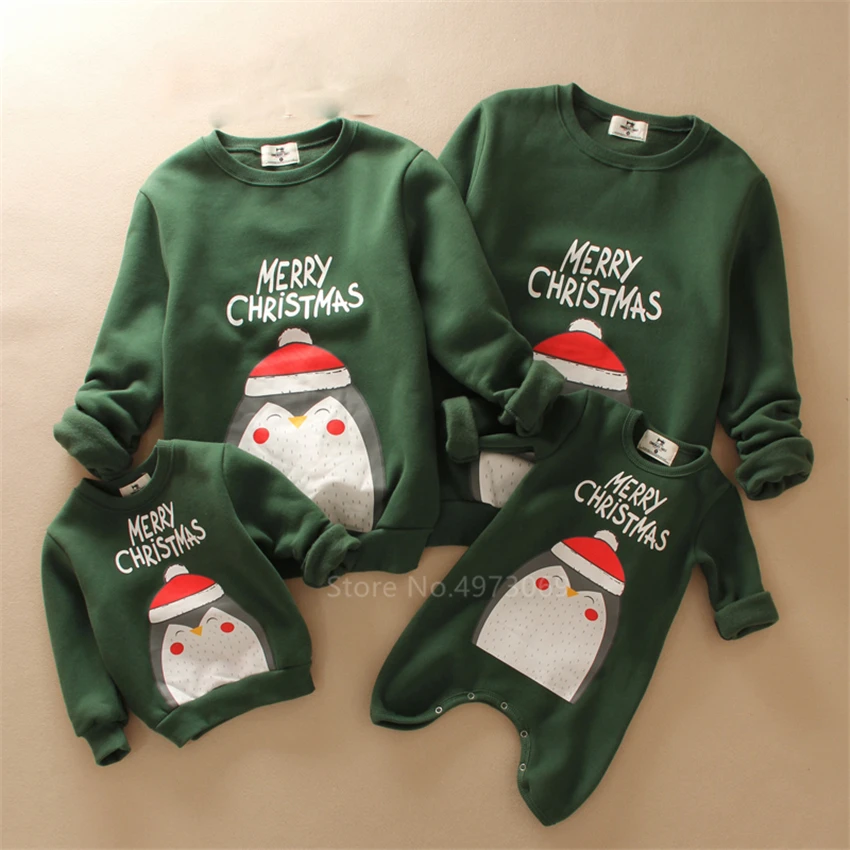 2021 Družino Božični Puloverji Risanka Božič, Novo Leto Jelenov Santa Claus Družino Videz Baby Girl Boy Oblačila za Mati in Hči