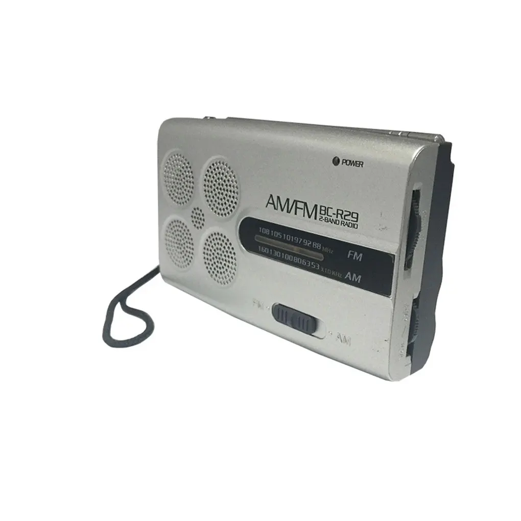 BC-R29 Mini Prenosni Radio Ročni AM, FM Radio Stereo Zvočniki Predvajalnik Glasbe Dual Band-Sprejemnik, Kanal