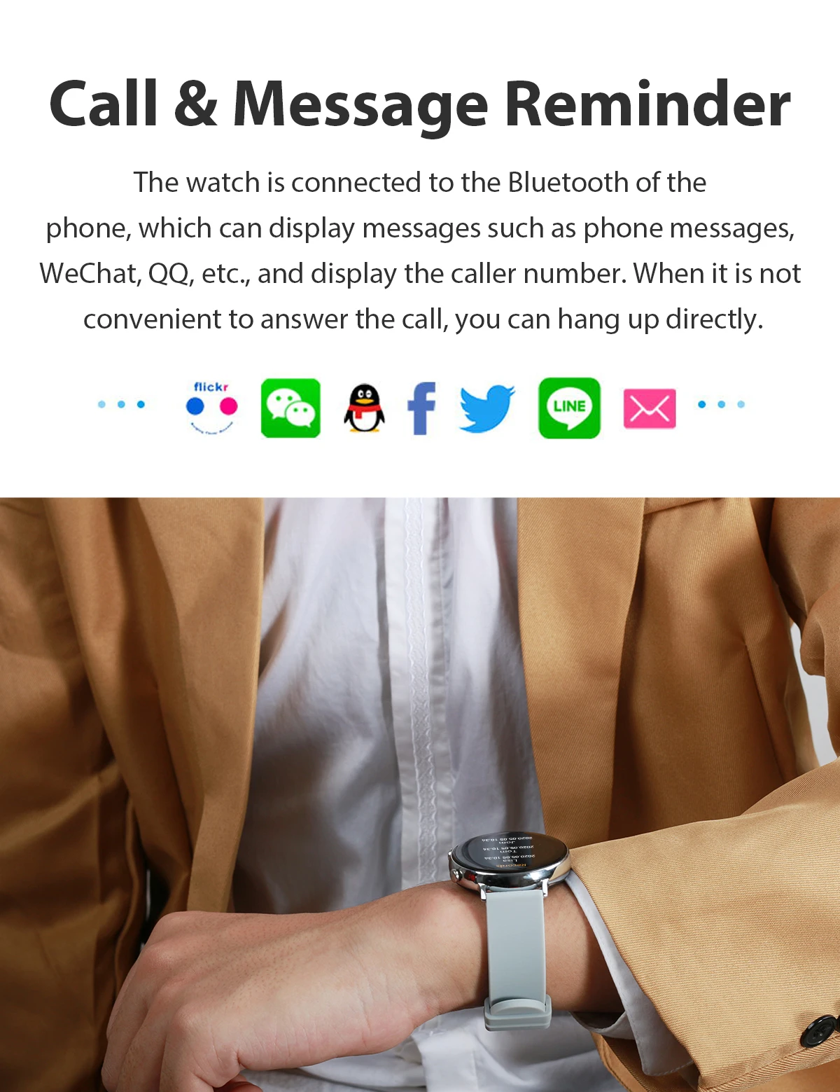 YOEON EKG PPG Pametno Gledati Z Bluetooth Klice Smartwatch Moški Ženske Nepremočljiva Srčni utrip, Krvni Tlak Kisika v Krvi, Monitor