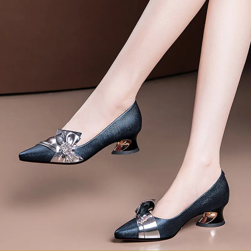 Visoko Kakovostne Ženske Čevlji 2020 Seksi Modnih ženskih čevljev, ki z metulj dekoracijo Normalne Velikosti 35-40 zapatillas mujer ženska čevelj