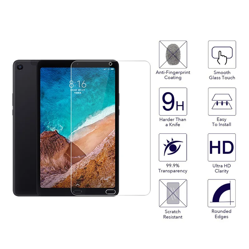2.5 D Tablet, Kaljeno Steklo Film Za Xiaomi Mi Pad 4 Plus Zaslon Patron Zaščitno Steklo Za Xiaomi MiPad 4 Plus 10.1 palčni