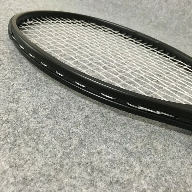 NOVE navade, ogljikovih vlaken teniški lopar Tajvan OEM kakovost teniški lopar 315 g Federer black lopar