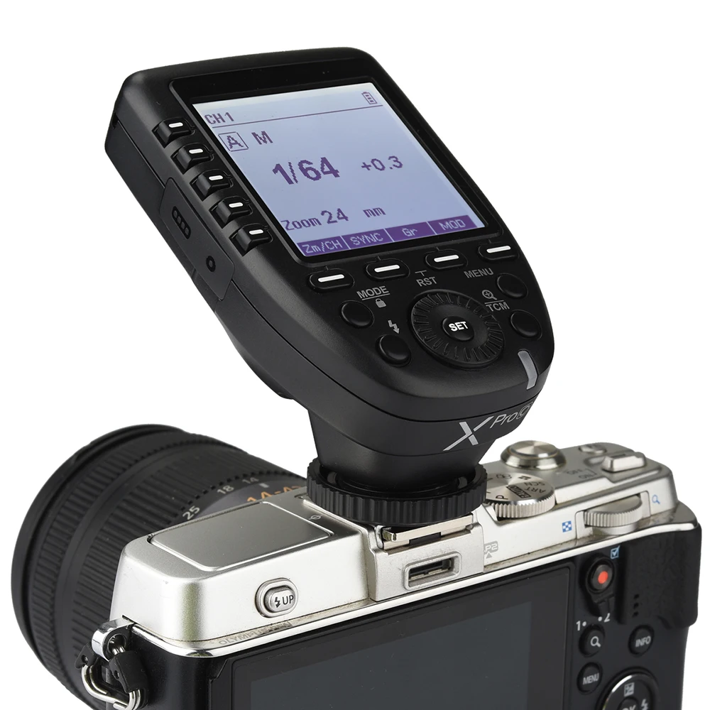 Godox XPro-O Bliskavica Sproži S Strokovno Funkcije Podporo TTL Autoflash Za Olympus Panasonic Kamere