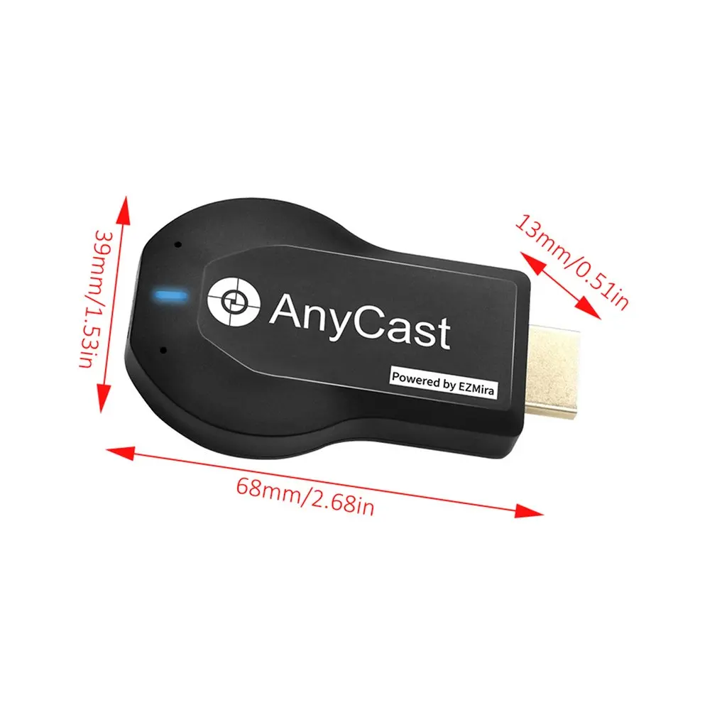 Anycast M2 2.4 G/5 G 4K Miracast Vsaka Cast Brezžična DLNA AirPlay TV Palico Wifi Zaslon Ključ Sprejemnik za IOS, Android, PC