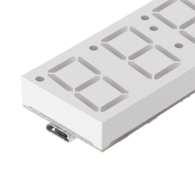 DS3231 Elektronskega DIY za 0,8 palčni Dot Matrix LED Ura Komplet 4 Številčni Prikaz 5V Mciro USB Avto Ura