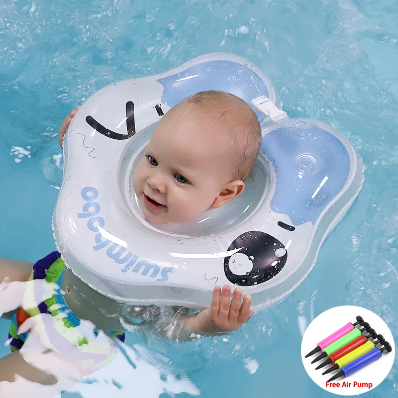 Napihljivi Krog Plavanje Vratu Obroč Za Malčke Oprema Za Plavanje Baby Cev Obroč Varnost Vratu Plavajo Krog Kopanje