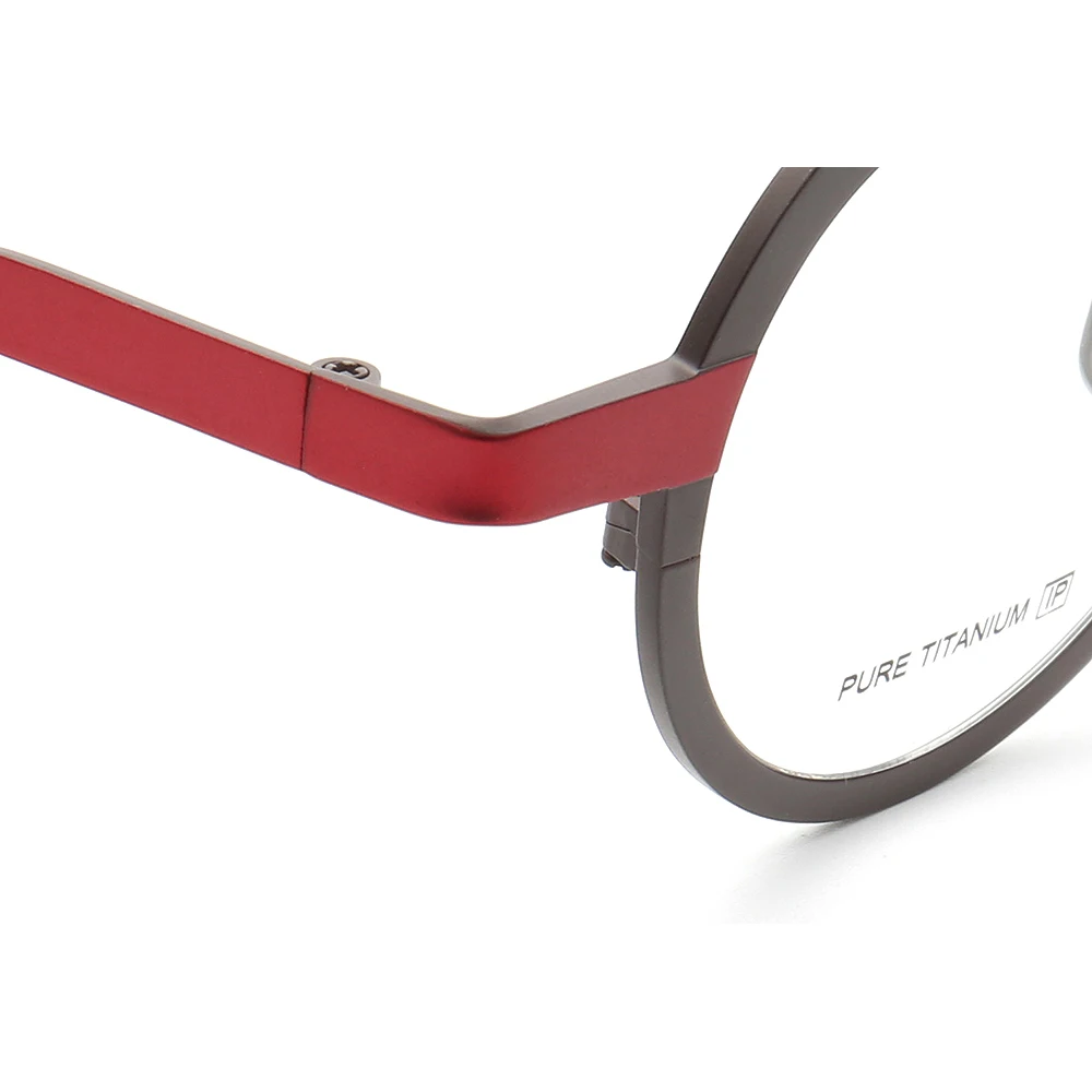 ženske krog eyeglass okvir moških retro očala okvir Čistega Titana 2020 Moda kovinski Fullrim Priložnostne lahki Rx očala