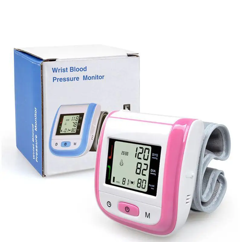 Krvni Tlak Meter Gospodinjski Zapestje Vrsta Darilo Tonometer Sphygmomanometer Health Monitor Merilnik Krvnega Tlaka za Starše