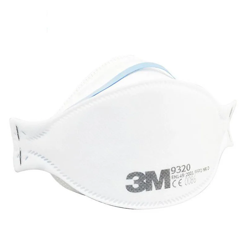 3M 9320 Maske FFP2 Valveless Glavo Posameznih Paket za Večkratno uporabo Zaščitnih Prahu Obraz, Usta Maske Varnost Respirator Na Zalogi
