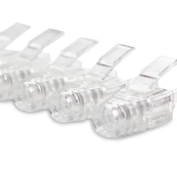 Top 100 kozarcev Pregleden Šapa Crystal Head Zaščito Tulec Omrežni kabel zaščitno ohišje RJ45 Priključek boot skp CAT6 vtičnice ROKAV