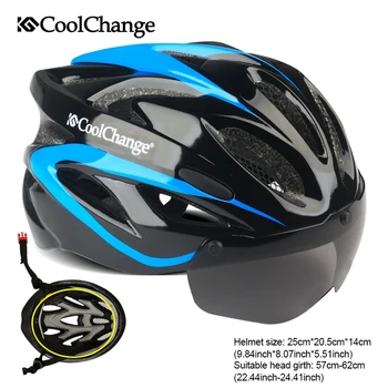 CoolChange Kolesarska Čelada Windproof Moških Leče Celostno-oblikovani 18 Zračniki MTB Kolo Čelada Kolesarska Čelada Casco Ciclismo