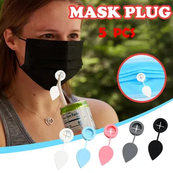 5PCS Masko za Enkratno uporabo Plug Pijačo Orodja Pitne Anti-rosenje Očal Hitro Pitje Masko Pijačo Luknjo Slame Luknjo za Maske A20