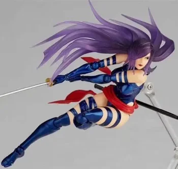 16 cm Psylocke Skupno premično akcijska figura, PVC igrače zbiranje lutka anime risanke model