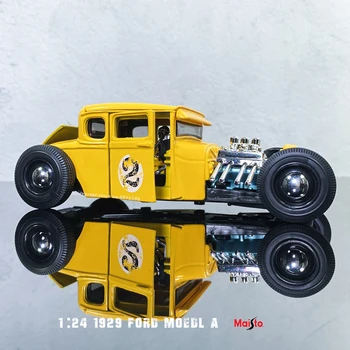Maisto 1:24 Nov 1929 Ford MODEL simulacije zlitine modela avtomobila zbirka darilo igrača Fant Igrače