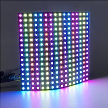 5 8*8,16*16,8*32 Pik WS2812 Prilagodljiv Digitalni LED, ki je Programirana Plošča Zaslon Posamično Prostor Poln Barvni Zaslon Odbor