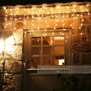 Led Božič Niz Vila luči na Prostem AC220V EU Plug Garland Lučka Okraski za Dom Stranka Vrt Poroko Počitnice razsvetljavo