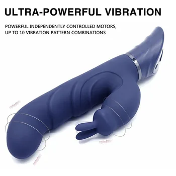 G Spot Rabbit Vibrator, Vibrator za Ženske 9 Vibracije Načini ,Vodoodporni Vibrator Zajček Osebnih Klitorisa Vibrator Seks Igrače