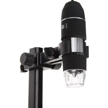 Strokovno USB Digitalni Mikroskop 1000X 800X 8 LED 2MP Elektronski Mikroskop Endoskop Zoom Fotoaparat Lupo+ Dvignite Stojalo Nova