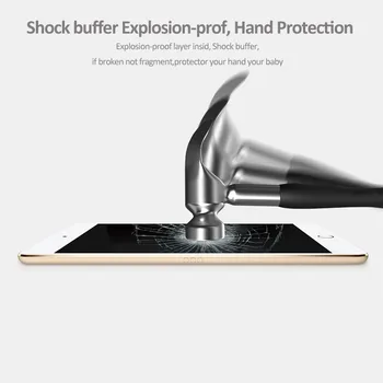 Za iPad 10.2-inch 7. Gen 2019 , Visoke Kakovosti 9H 0.18 mm debeline Stekla Screen Protector za iPad 7. Gen Zaščitnega Filma
