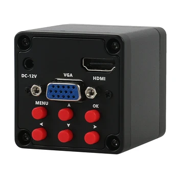 SONY IMX307 1/2.8 Inch 13MP 1080P HDMI VGA Video Digitalni Mikroskop, Kamera + 130X Nastavljiva Povečava C Nastavek Objektiva + LED Obroč Svetlobe