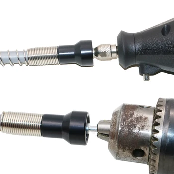 Univerzalni 895-910mm Aluminija Prilagodljiv Flex Gred z brez ključa Chuck 1/8