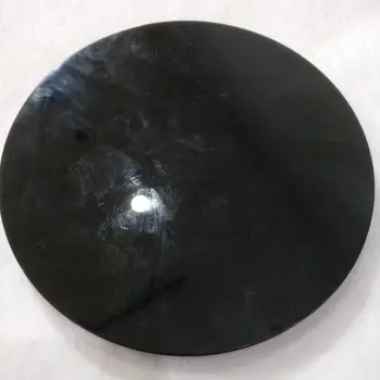 Mehiški Obsidian Kajenje Ogledalo Kamen Disk Tezcatlipoca Mehiki, Azteki, Maji