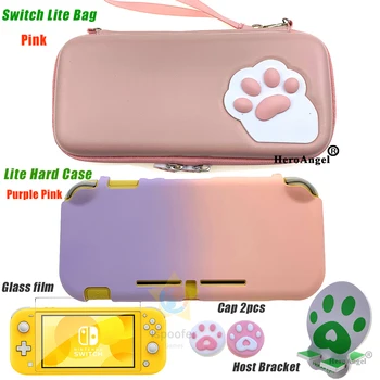 Srčkan Roza Za Nintend Stikala Zaščitna Primeru Živali, ki Prečkajo Konzole Skladiščenje Vrečka za Nintendo Stikalo Lite Pribor nazobčenje