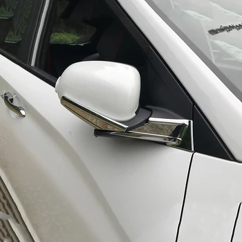 2pcs Za Hyundai Kona 2017 2018 2019 ABS Chrome/Ogljikovega Avto Pogled od Zadaj Stranska Vrata Obračanja Ogledalo kritje Trim Styling Dodatki