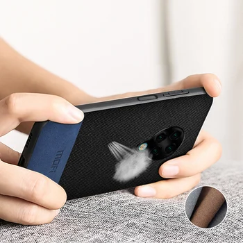 Mofi Za Xiaomi Redmi K30 Pro Primeru Mehko TPU Kritje velja Za Redmi K30 Pro PU Usnje, Tkanine Kritje Poslovnih Slog Primeru K30 Pro