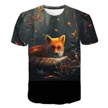 Sneg Fox T-shirt Boj Sam Vojne Tshirt Vojaške Anime tshirt Vrhovni Oblačila Tees Vrhovi Moških 3d Tiskanja 2020 Poletje Novi Vrhovi