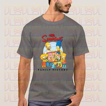Simpson Družini na T-Shirt 2020 Novo Poletje moška Kratka Sleeved Priljubljena Tees Majica Vrhovi Humor Bombaž Grafika
