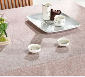 Barva prtom bombaž in lan preprost tassel kvadratnih kava miza jedilno mizo doma sveže vrt prtom dekoracijo