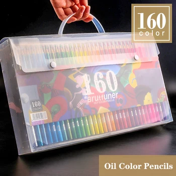 160 Barve, Oljne Barve, Svinčniki Nastavite Umetnik Slikarstvo Pisanje Risal Strokovno Lesene Barvne Svinčnike Šoli Ustvarjalce