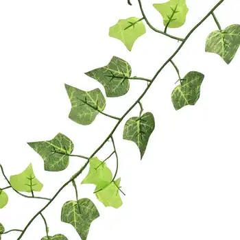 12pcs Umetne Zelene liste vinske Trte trta, bršljan Listov Garland Rastlin Ponaredek Listje Rastlin Za Poročno Dekoracijo Simulacije Visi Ivy