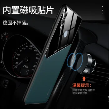 Za Huawei Honor 10 Lite Primeru Luksuznih Usnjenih Magnetni Telefon Kritje Primeru Čast 8A 8X X10 Max 9X 9A 20 30 Pro Lite 20-IH Primerih Nazaj