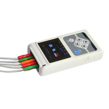 CONTEC TLC9803 3 Kanali Zapisljive Pralni EKG Holter Sistem spremljanja tester Spremljanje zdravstvenega varstva