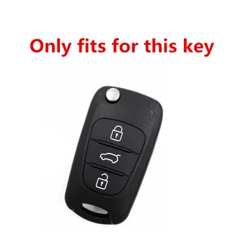 Nov Avto Ključ Zajema TPU Daljinsko upravljanje Ključnih Verige, Prevleke Za Hyundai I30 IX35 Naglas I20 Sonata Za Kia K2 K5 Sportage L811 Sorento