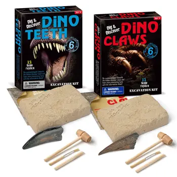 Otrok DIY izkopa igrače novega dinozavra arheoloških igrače 6 let in zgoraj izobraževalne igrače, Dom igrače