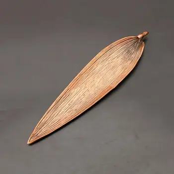 1 Pc Kadila Gorilnik Bamboo Leaf Kadila Imetnik Aroma Terapijo Figur Kadila Bliskavice za zbiranje Trave za Dom
